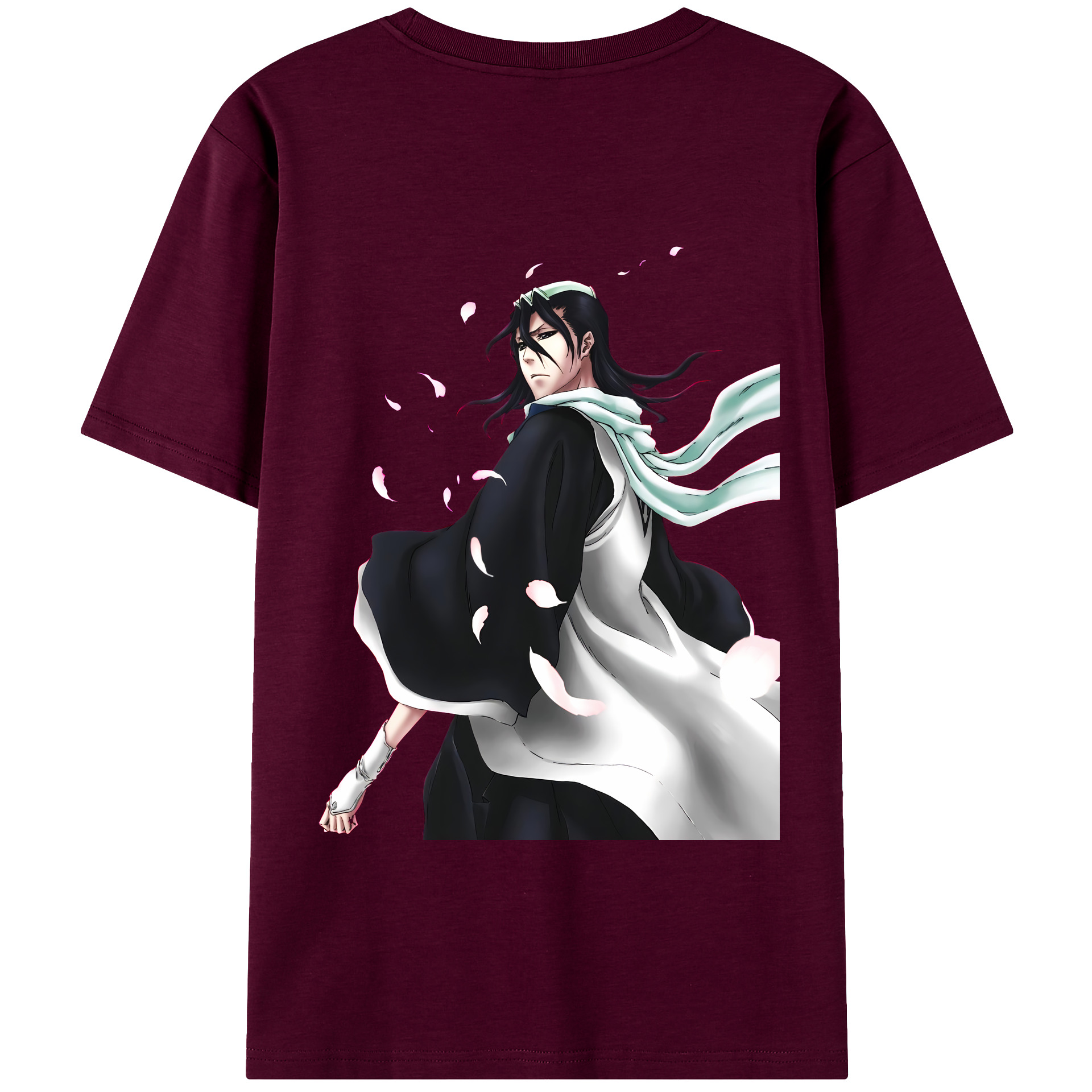 （画像用） ブリーチ くちき びゃくや BLEACH Kuchiki Byakuya レディース半袖Tシャツ(バックプリント)
